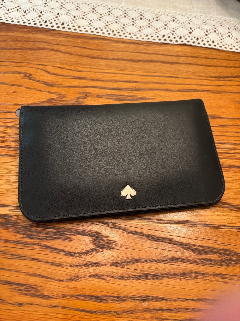 Kate Spade New York Nadine Continental Black Wallet (Style WLRU5591)